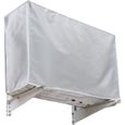 Housse Climatiseur Extérieur Couverture Extérieure de Climatiseur Couverture Étanche à la Poussière de Climatiseur (94 * 40 * 73cm)