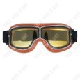 TD® Nouvelle tendance rétro Harley lunettes casque de moto lunettes moto équitation anti-poussière crème solaire coupe-vent sable-0