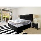 SOFAREVA Matelas Silver Metal 140x190 cm Exclusif - epaisseur 32 cm - 7 zones - Mémoire de forme (60kg/m3)- Latex respirant - Ressorts