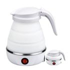 CO-PHÉNIX Bouilloire Pliable 0.6L 600w Bouilloire de Voyage en Silicone,Mini Bouilloire Portable pour Voyages-Blanc