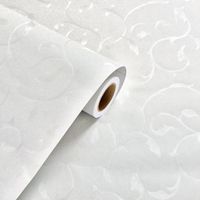 Papier peint autocollant PVC épais couleur unie étanche chambre salon fond d'écran -E10