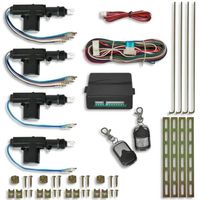KIT CENTRALISATION A 2 TELECOMMANDE PLUG AND PLAY UNIVERSEL + 4 MOTEURS