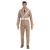 Déguisement Costume Gendarme Saint-Tropez Homme XXL Beige - Ivoire - Crème - Écru - Naturel - Taupe