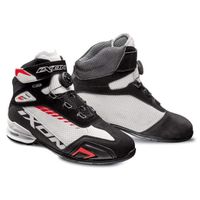 Chaussures moto Ixon bull vented - noir/blanc/rouge - 47