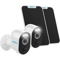 Reolink Argus 3 Pro 2K Caméra Surveillance WiFi 2,4/5GHz sans Fil Caméra Extérieur Vision Nocturne en Couleur Détection intelligente