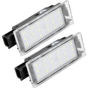 PHARES - OPTIQUES BOYOU Lampe de plaque d'immatriculation LED 2pcs pour Renault / Twingo / Clio / Megane / Lagane
