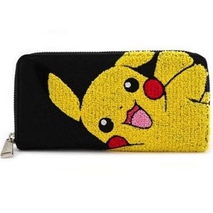 Pokemon Pikachu 025 Blanc Stripe Jaune Portefeuille Portefeuilles Et Porte Cartes Enfant