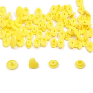 Id/éal pour la fermeture de sac /à main 15 mm Lot de 50 boutons-pression en m/étal les v/êtements et les travaux manuels