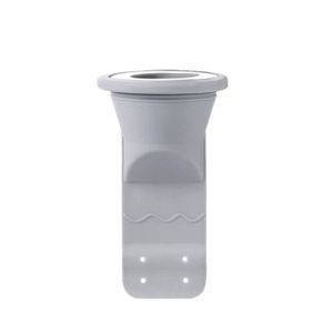 SIPHON DE LAVABO Gris clair - Filtre Anti odeur en Silicone pour évier, adapté aux tuyaux de vidange au sol de 50 à 55mm, sall
