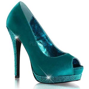 escarpin strass argent