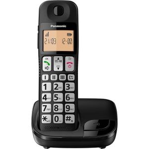 Téléphone fixe Telephone sans fil Panasonic KX-TGE310SPB DECT TEC