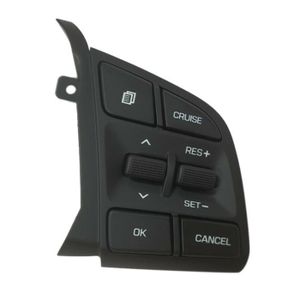 PROTECTION DE GARAGE Commutateur de RéGulateur de Vitesse de Volant de Voiture Interrupteur de Commande de Vitesse RH pour Hyundai Tucson 2016-2018