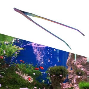 HOBBY Pince courbée universel 20 cm pour aquarium et terrarium -  Accessoires aquarium/Pinces et ciseaux -  - Aquariophilie