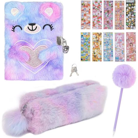 Dislocati Journal Intime Fille, Licorne Cadeau Anniversaire Fille 3-14