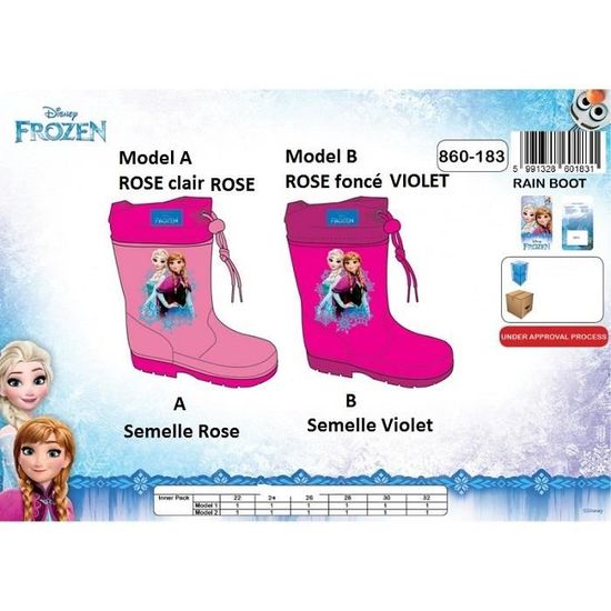 bottes reine des neiges