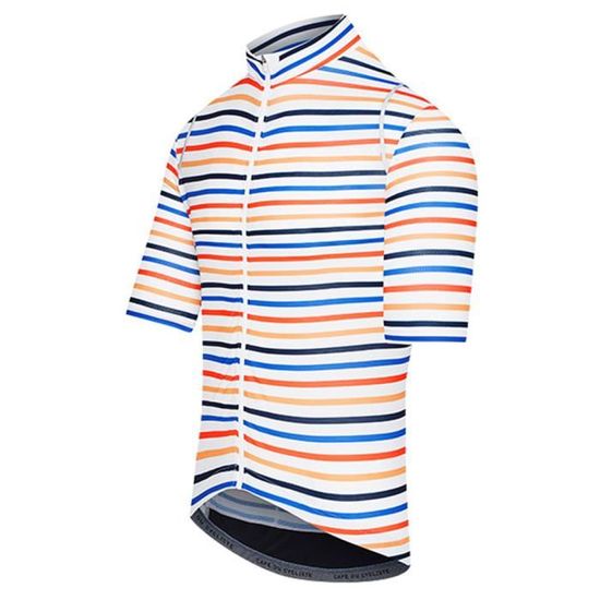 Maillot Cycliste Marathon Arber Taille XL (57 Cm) - Rouge, Manches Courtes