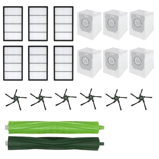 Kit De Rechange Pour Roomba 205 - Brosses Principales, Brosses Latérales, Filtres HEPA Et Tampons De Nettoyage Inclus - 10