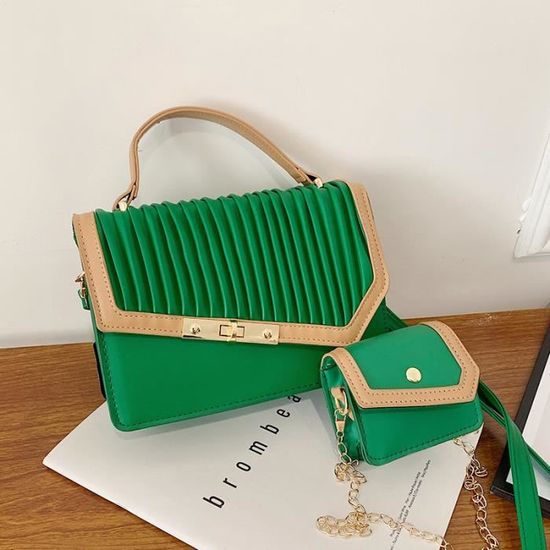 Peinture Diamant Sac, Sac à Main Femme Sac à Bandoulière Femme avec Chaîne Porte-Monnaie Femme Sac de Rangement Diamant Peinture pour Fille et Femme