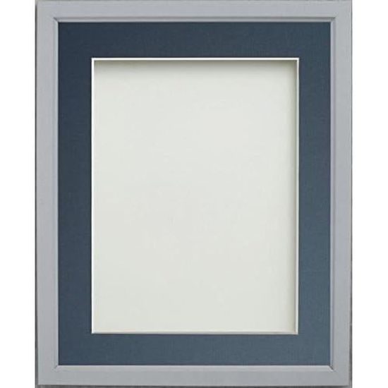Cornice Foto Blackmore Range – 10x20,3 Cm, Plastica, Colore Grigio, Con Passepartout