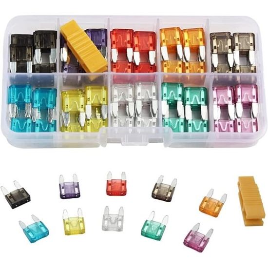 Fil Fusible Bulk Hardware - Cartes Avec Fusibles 5/15/30A - Blanc - Paquet De 1 - Pour Réparations Électriques