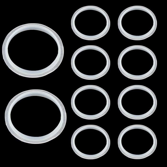 Lot De 15 Joints Toriques Ronds En Caoutchouc Nitrile Pour Courroie De Moteur Diametre De 5 Mm Pour Pieces De Transmission Equipement Mecani 95059417