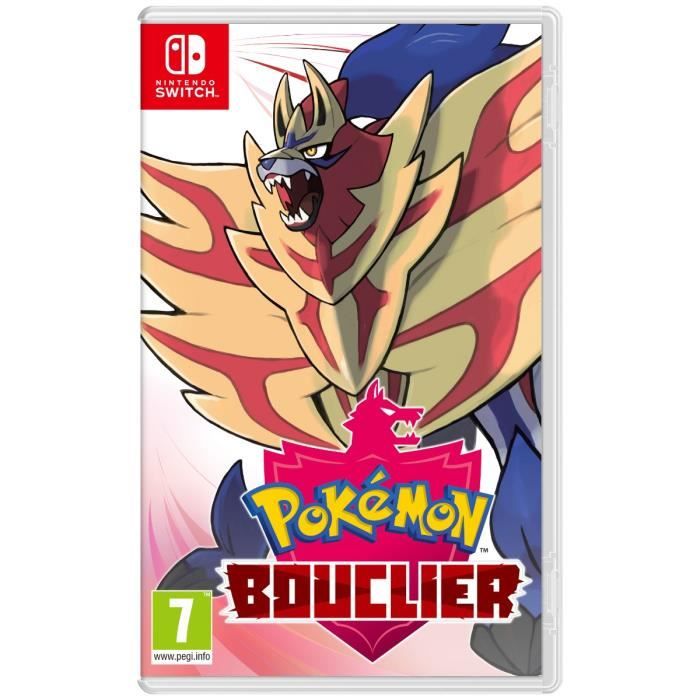 Pokémon Bouclier - Édition Standard  Jeu Nintendo Switch - Cdiscount Jeux  vidéo