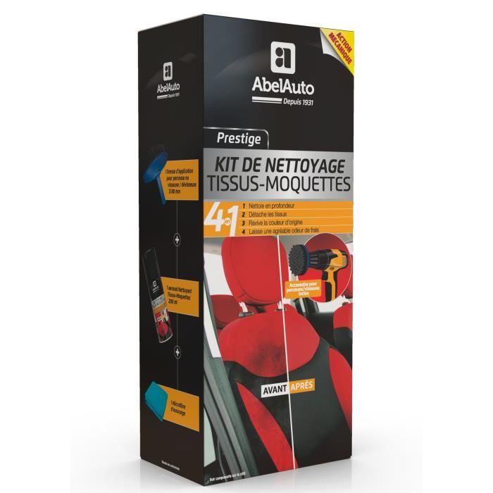 Kit de nettoyage tissus-moquettes mécanique-ABELAUTO
