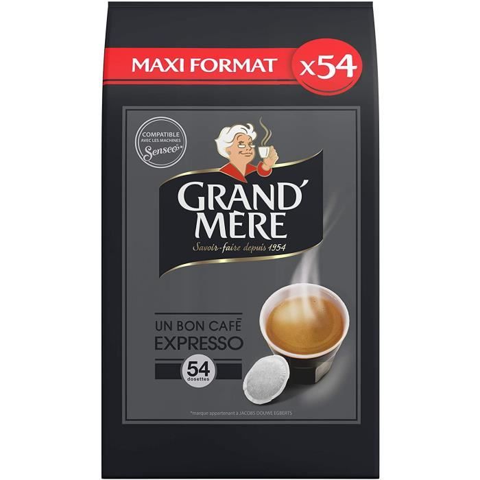 LOT DE 2 - GRAND MERE Expresso - Café - Dosettes x54