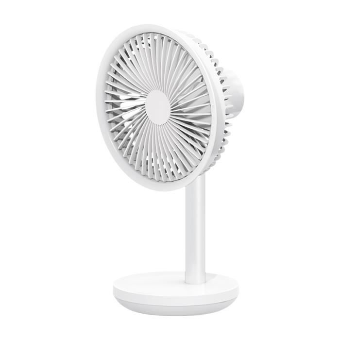 Xiaomi SOLOVE F5 Mini ventilateur de bureau portable tournant avec charge 5W - Blanc
