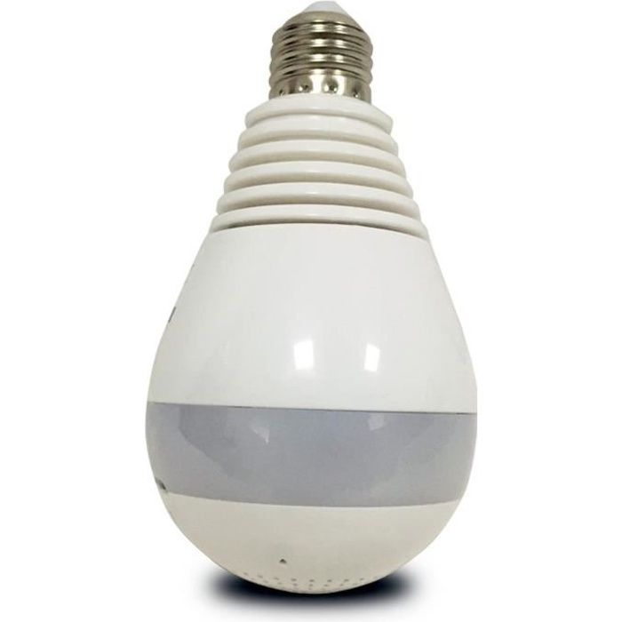Ampoule LED CAMERA Panoramique 360 ° 1080P HD Wifi CCTV Sécurité Contrôle A Distance