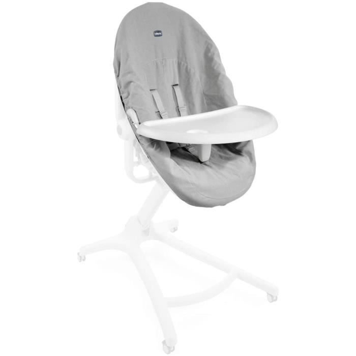 CHAISE HAUTE BEBE Chicco Baby Hug 4 in 1 Kit Repas (Plateau De Chaise Haute + Couvercle en Tissu Terry)192