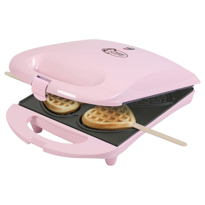 Bestron Gaufrier sous forme de cœur DSW271P 780 W Rose