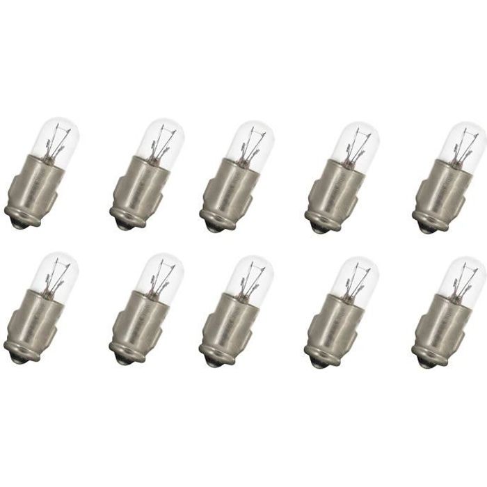 10x AMPOULE 12V 2W BA7S COMPTEUR TABLEAU DE BORD VOITURE MOTO SCOOTER MOBYLETTE