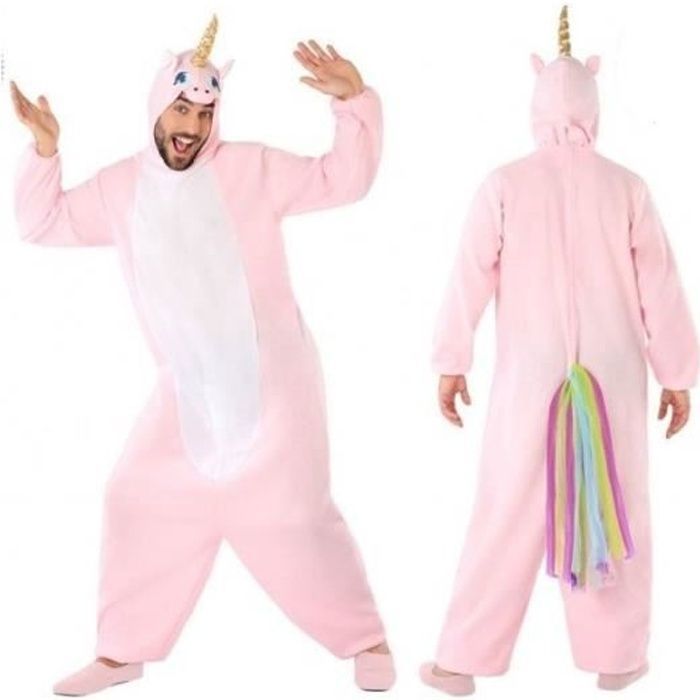Déguisement Adulte Licorne Rose