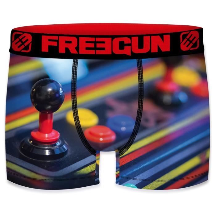 Freegun - Boxer FREEGUN Homme Retro Gamer Joystick