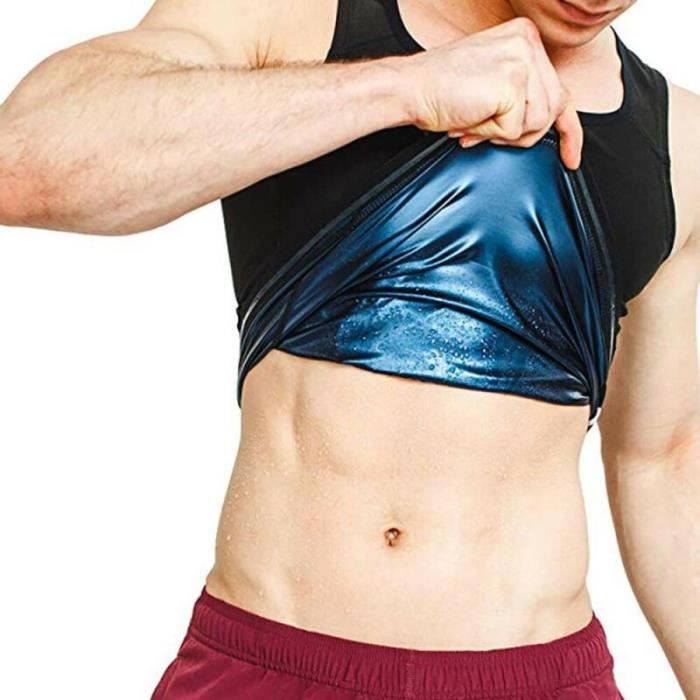 Débardeur sans manches de mode de Sport-Gym-Fitness pour hommes Noir