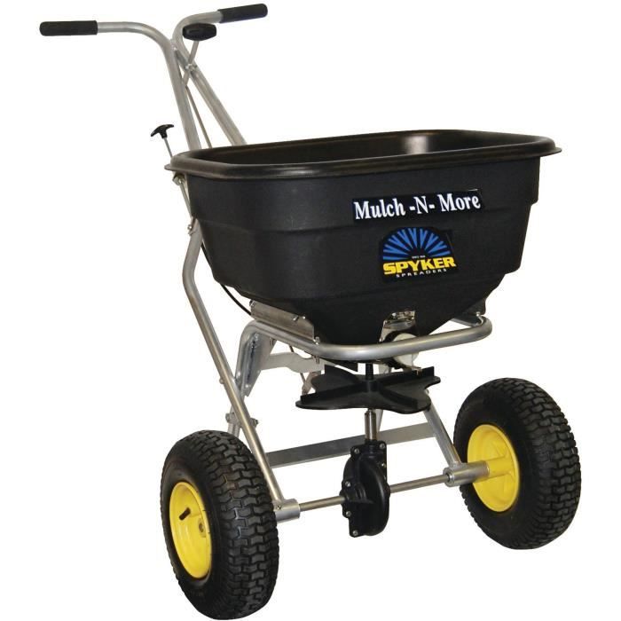 Spyker S60-12020 - Epandeur à pousser - Capacité 55kg - Cuve en polypropylène