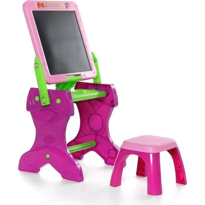 Tableau Enfant Bureau Petit Ecolier Ardoise Double Face Chevalet Pour Enfants
