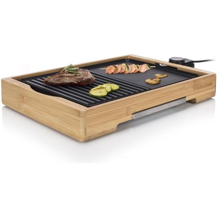 Tristar Gril en bambou BP-2641 2200 W 51 x 25,4