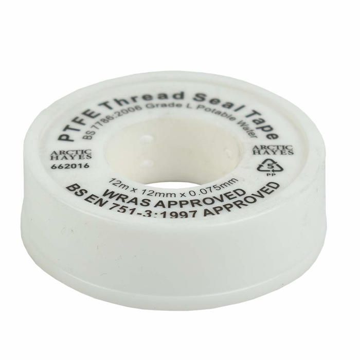 Teflon filasse joint Arctic hayes 662016 Ruban PTFE standard, longueur 12 metres