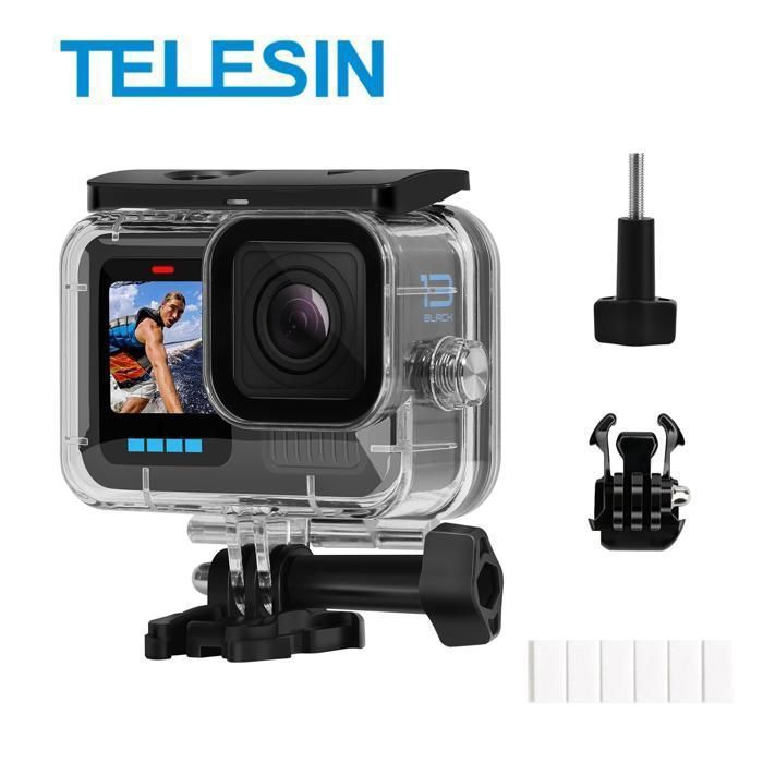 Kit Protection Silicone Pour GoPro 9/10/11 - Étui + Accessoires Objectif (thème Halloween/ET)