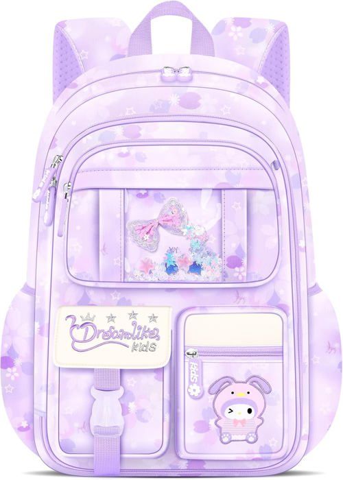 Sac à Dos Léopard Pour Femme - Léger Et Décontracté, Velours Côtelé, Pour Collège, Voyage, Quotidien - 6