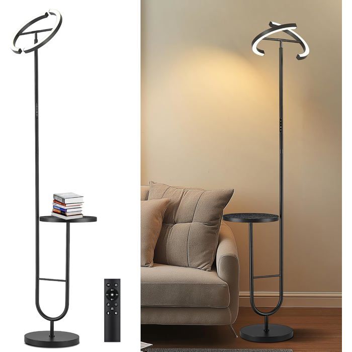 Lampadaire - SUTEO - SUTEO - 36W - Table intégrée - Pivotant 360°