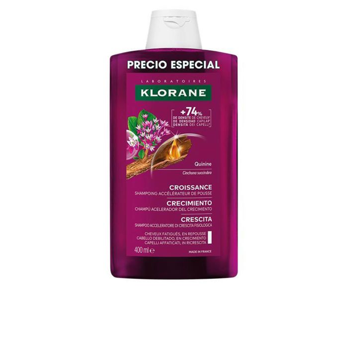 Anti-chute CRECIMIENTO champú acelerador del crecimiento 400 ml