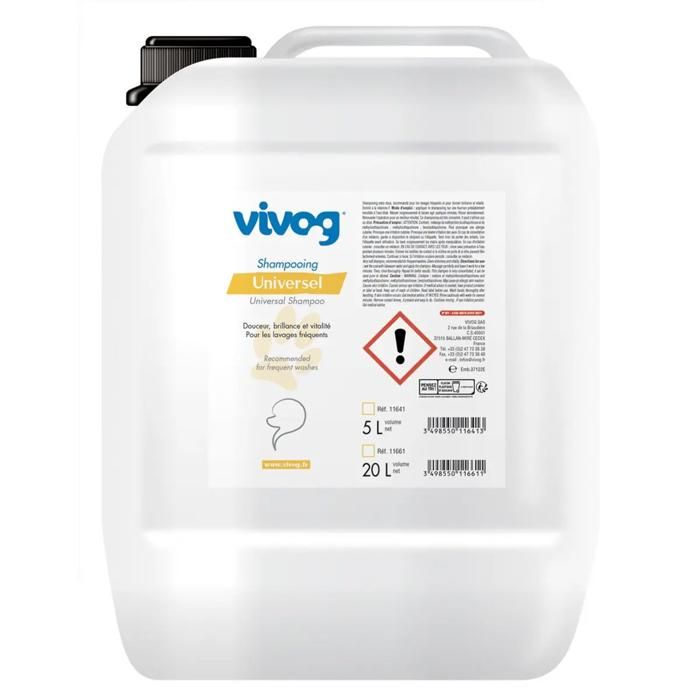 Shampoing pour chien Vivog Universel - blanc - Blanc - 200 ml Shampoing pour chien Vivog Universel - blanc - Blanc - 200 ml