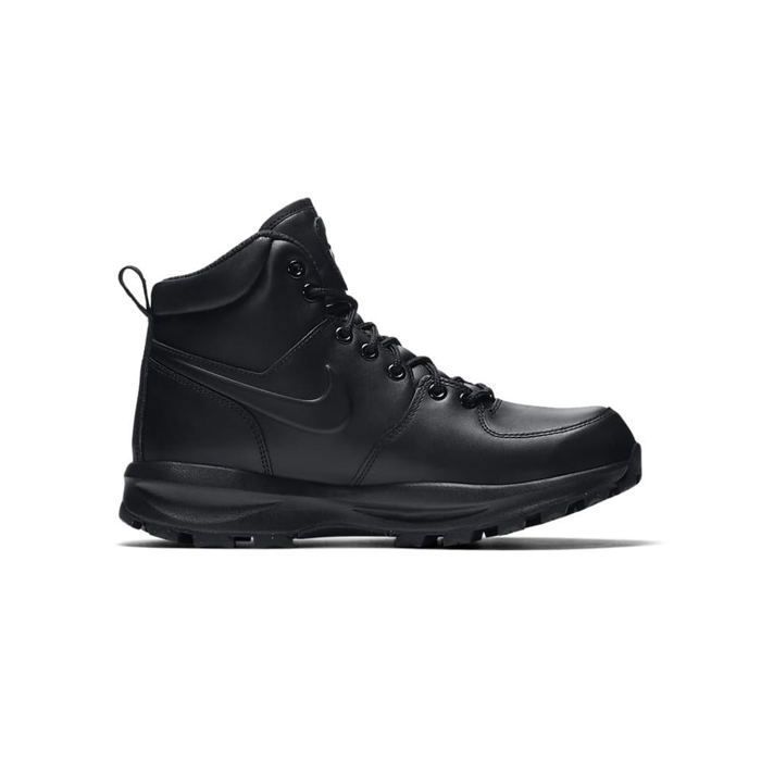 Botte dhiver Nike Manoa en cuir noir