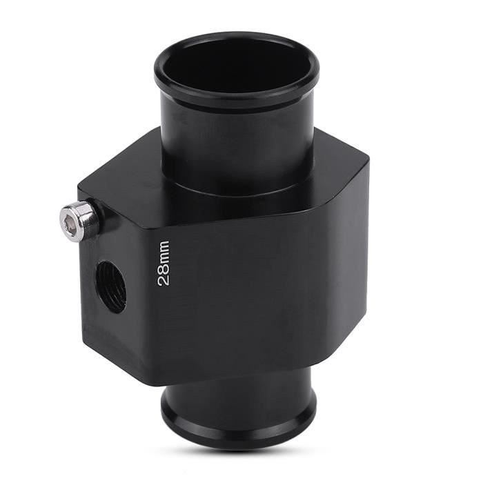 Adaptateur De Sonde De Température 28 Mm Pour Voiture - Alliage D'aluminium, Installation Sur Tuyau De Refroidissement