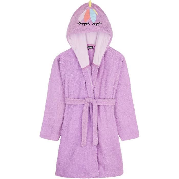 Peignoir enfant gar on peignoir de bain coton eponge dinosaure