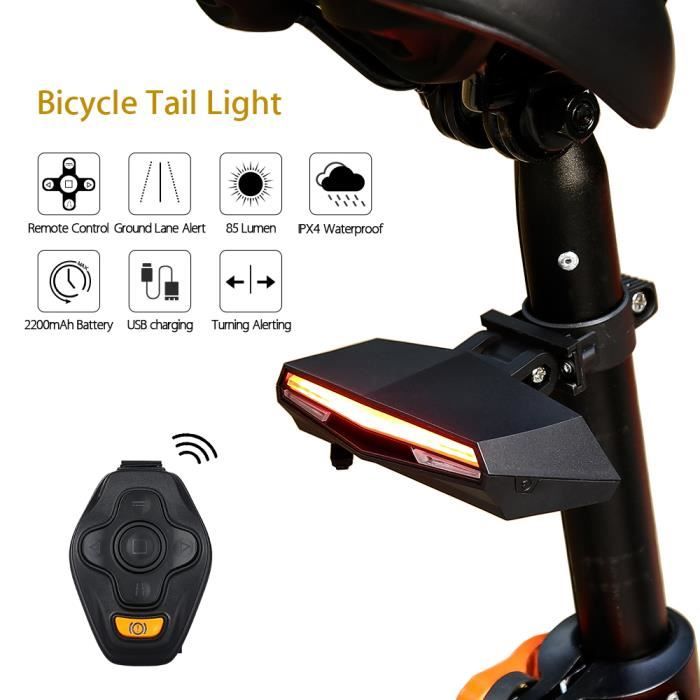Vélo Guidon Faire Du Vélo Alerte De Sécurité Clignotants Lumières