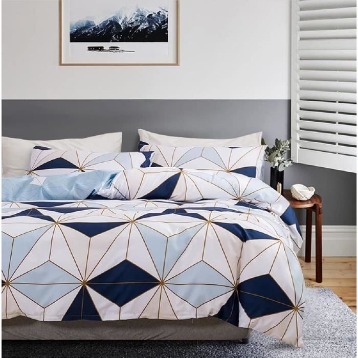 Générique Fleurs Set Housse De Couette 240x260cm Motif Floral à